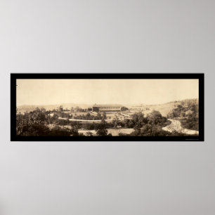 Zoo i det Pittsburgh PA-fotoet 1905 Poster