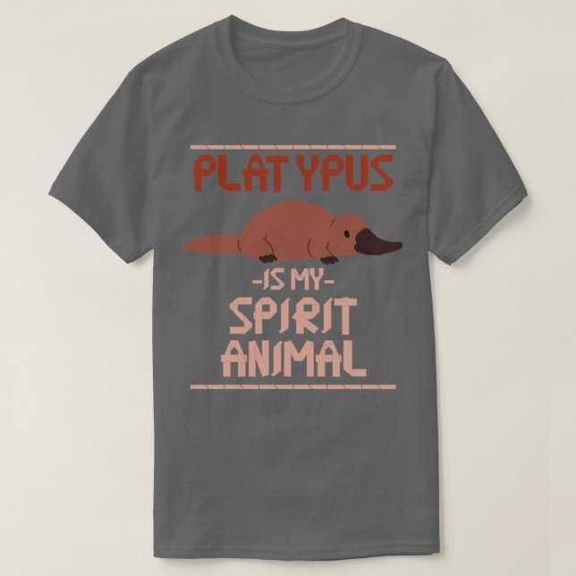 Zoo Keeper Aussie Gift Platypus T Shirt (Design framsida)