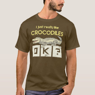 Zoo Keeper Gift African Reptiles Crokodile T Shirt