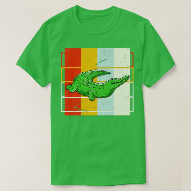 Zoo Keeper Gift Kids Crokodile T Shirt (Design framsida)