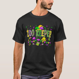 Zoo Keeper Mardi Gras Carnival Party Women Manar T Shirt