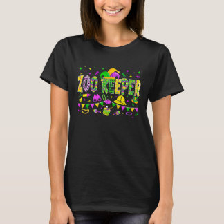 Zoo Keeper Mardi Gras Carnival Party Women Manar T Shirt
