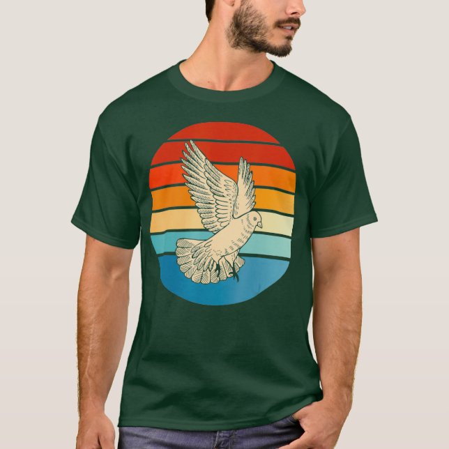 Zoo Keeper Pigeon Dove Gift Idea Pigeon T Shirt (Framsida)