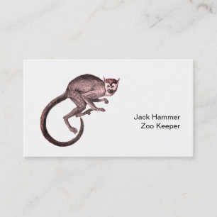 Zoo Keeper Visitkort