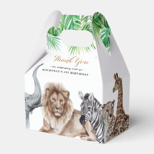 Zoo Safari Animals Tack Presentaskar