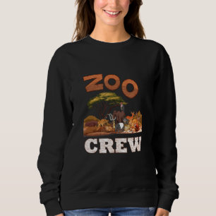 Zoo Safari Crew Squad Animal Team Zoolog Keeper T Shirt