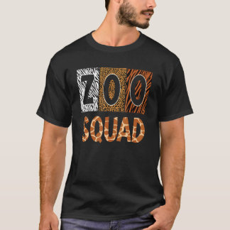 Zoo Squad Safari Squad Wildlife Animal Costume T Shirt