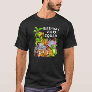 Zoo Squad Zoo Animals Safari Wildlife T Shirt
