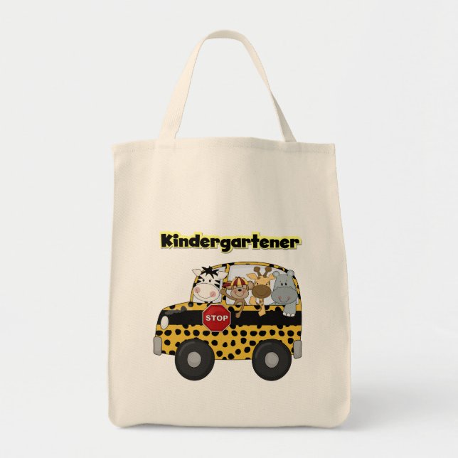 ZoodjurKindergartener Tygkasse (Framsidan)