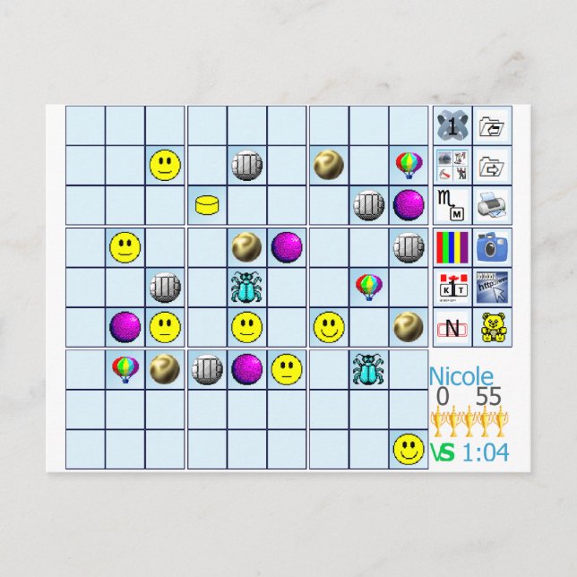 Zoodokoo Zazzle Vykort (Framsida)