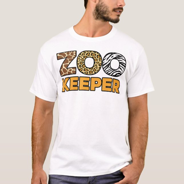 Zookeeper African Savanna T Shirt (Framsida)