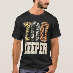 Zookeeper Animals Zoo Wildlife Älskare Safari Sava T Shirt