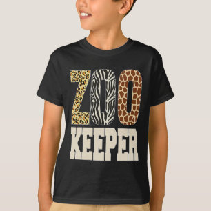 Zookeeper Animals Zoo Wildlife Älskare Safari Sava T Shirt