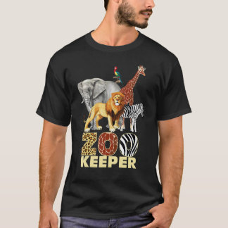 Zookeeper Costume African Animals Savanna Zoo Keep T Shirt