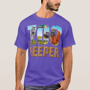 Zookeeper Costume African Savanna Zoo Keeper Anima T Shirt