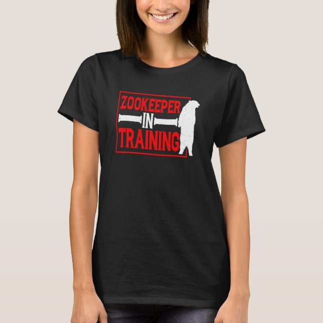 Zookeeper In Training  Swea T Shirt (Framsida)