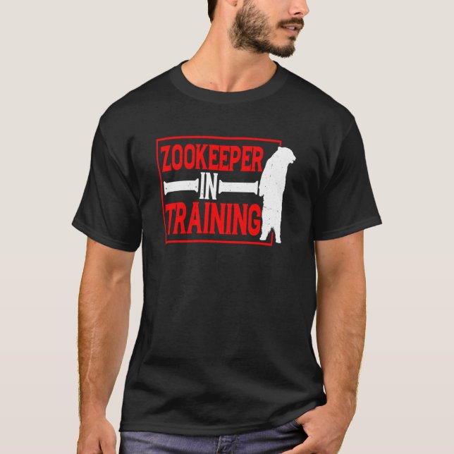 Zookeeper In Training  Swea T Shirt (Framsida)