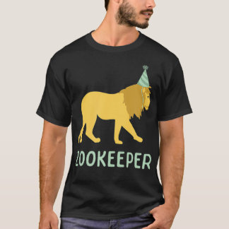 Zookeeper Lejona födelsedag, AdultKids Lejona Part T Shirt