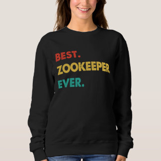Zookeeper Retro Best Zookeeper Ever T Shirt