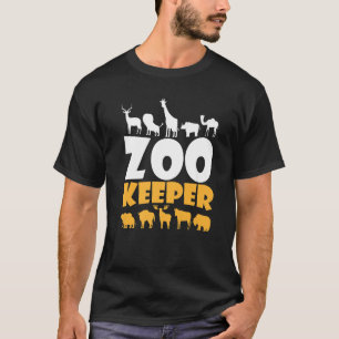 Zookeeper Safari Animal Wildlife Zoologists Savann T Shirt