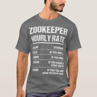 Zookeeper Timate Rate Funny Birthday Gift T Shirt