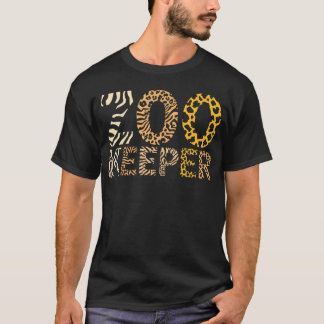 Zookeeper Zoo Animals Safari Zoo Keeper T Shirt