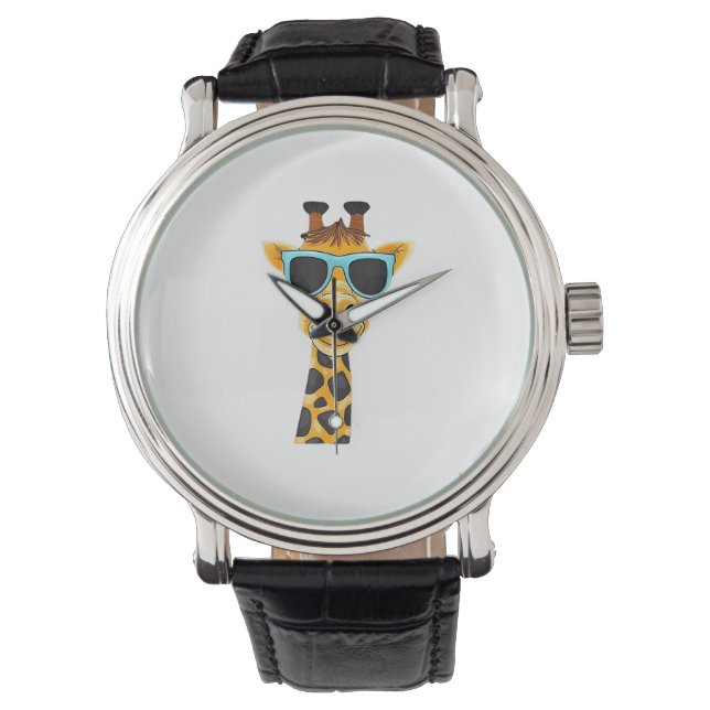 Zookeeper Zoo Crew Vild Skriv ut African Safari Sq Armbandsur (Framsida)