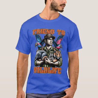 Zoolog Friendo Wildlife Animal Lover Zoology gi T Shirt