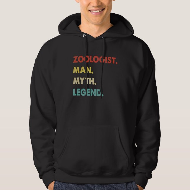 Zoolog man myt legend  1 hoodie (Framsida)