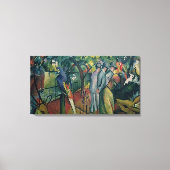 Zoological Garden I, 1912 Canvastryck (Framsida)