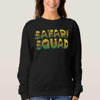 Zoologist African Wildlife Animal Safari Squad T Shirt