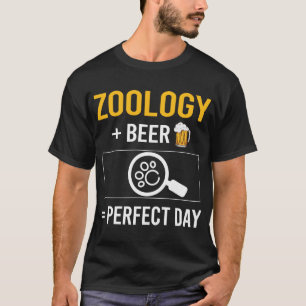 Zoologist för öldag t shirt