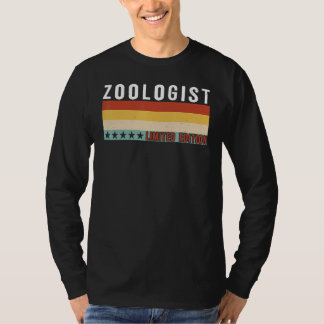 Zoologist Job Title Profession Worker Appreciation T Shirt