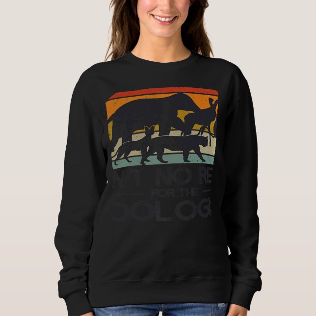 Zoologist Zookeeping Wildlife Zoology Zoo Employee T Shirt (Framsida)