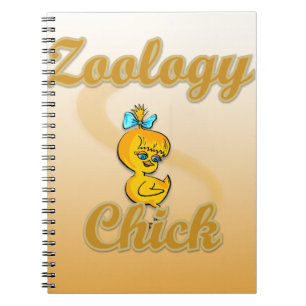 Zoology Chick Anteckningsbok Med Spiral