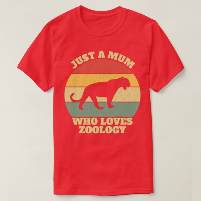 Zoolologer Zoologists Morsa Mor Mummy Say Gift T Shirt (Design framsida)