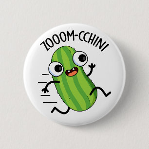 Zoom-cchini Funny Zucchini Pun Knapp