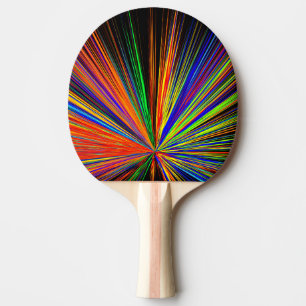 Zoom Färg Boom Rainbow Multifärgad Pingisracket
