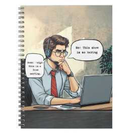 'Zoom Gloom' bärbar dator Anteckningsbok