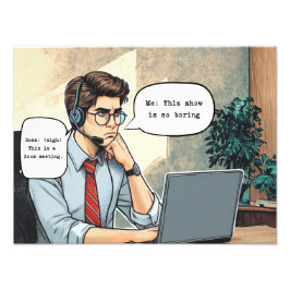 Zoom Gloom Wall Art Fototryck