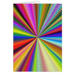 zoom in i denna fractal hälsningskort
