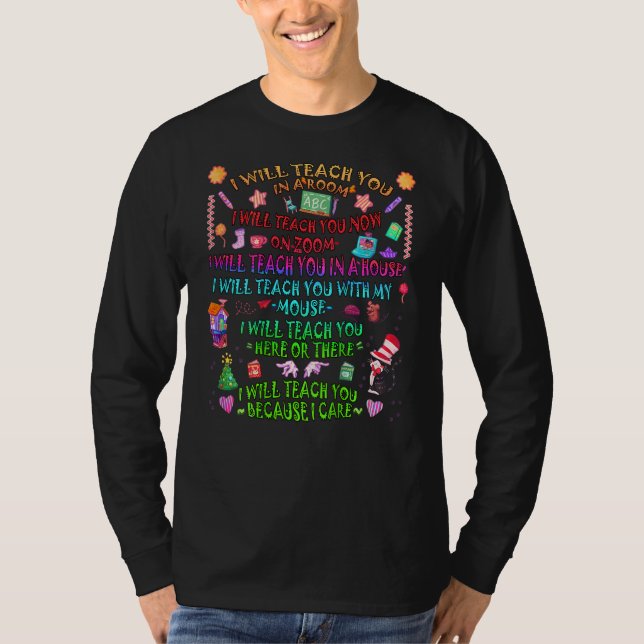 Zoom-lärare T Shirt (Framsida)
