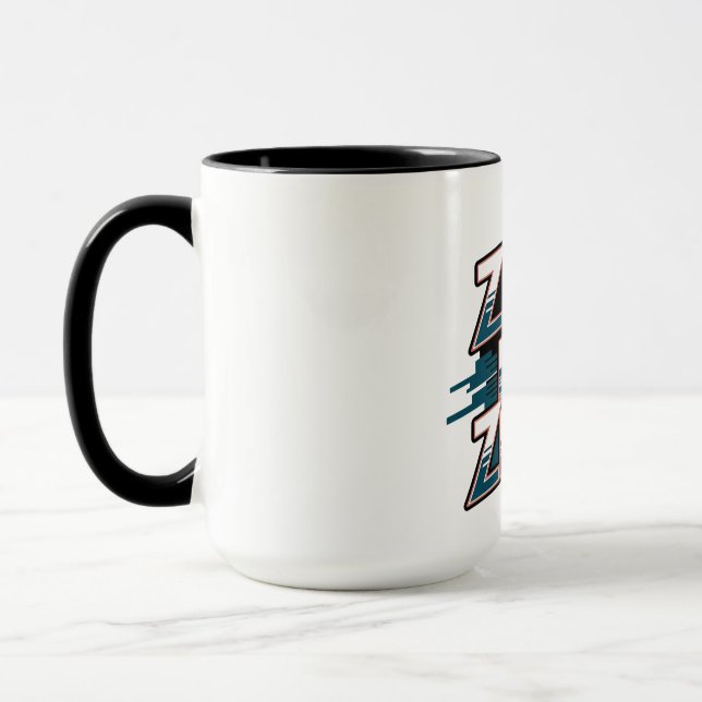 Zoom Past Zenith Rocket Mugg - Bränn dina ambition (Vänster)