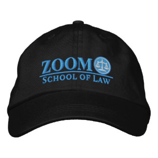 Zoom School of Law Baseball Cap Broderad Keps