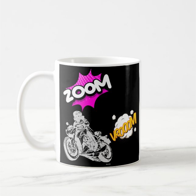 Zoom - varoom Classic Mugg (Vänster)