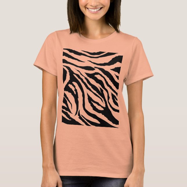 zoom_zebra_utskrift t-shirt (Framsida)