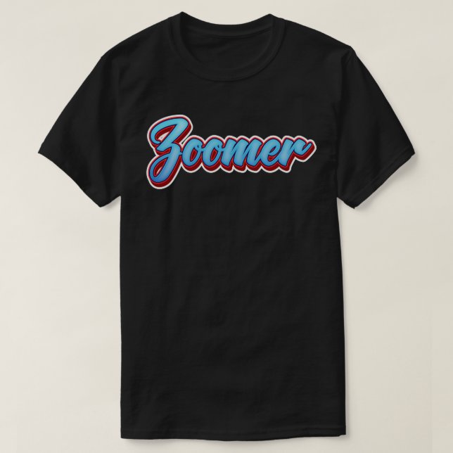 Zoomer Zoomers T Shirt (Design framsida)