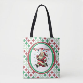Zoomie Santa Christmas Tygkasse