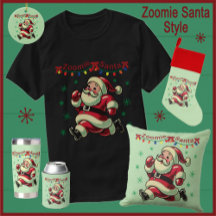 Zoomie Santa jul