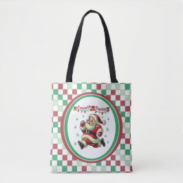 Zoomie Santa jul Tygkasse